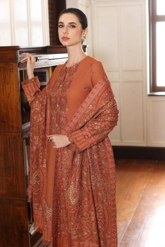 DFW-1322 Bareeze Embroidery 3PC Lawn Suit