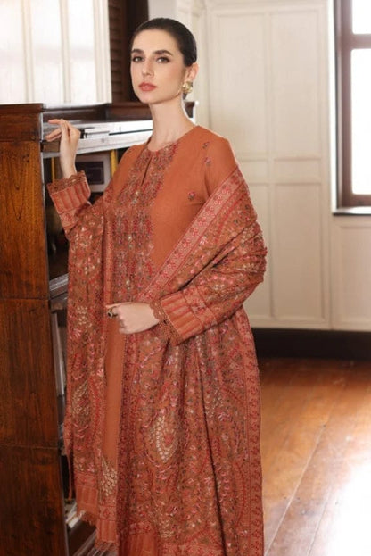 DFW-1322 Bareeze Embroidery 3PC Lawn Suit