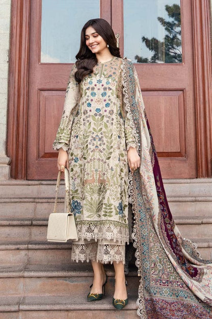 DFW-1134 Maria B Heavy  Embroidery 3PC Dhanak Suit
