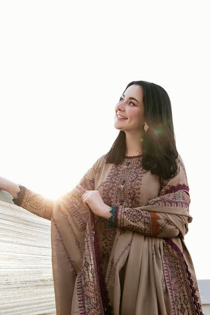 DFW-1207 Florent Embroidery 3PC Dhanak Suit