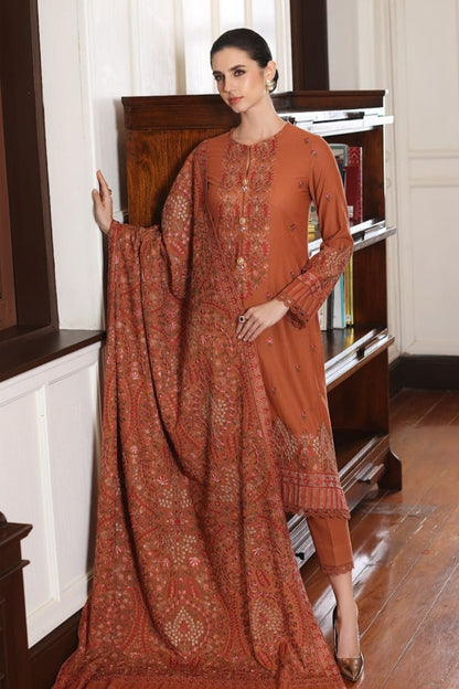 DFW-1322 Bareeze Embroidery 3PC Lawn Suit