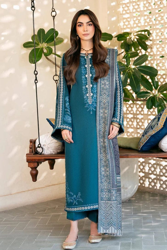 DFW-1175 Izel Embroidery 3PC Dhanak Suit