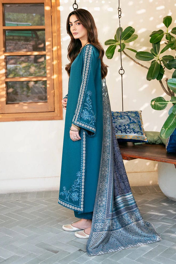 DFW-1175 Izel Embroidery 3PC Dhanak Suit