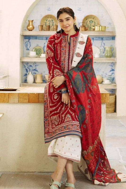 DFW-978 CoCo Heavy Embroidery 3PC Dhanak Suit