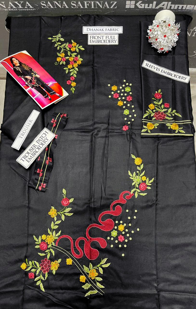 DFW-1160 Batik Embroidery 2PC Dhanak Suit