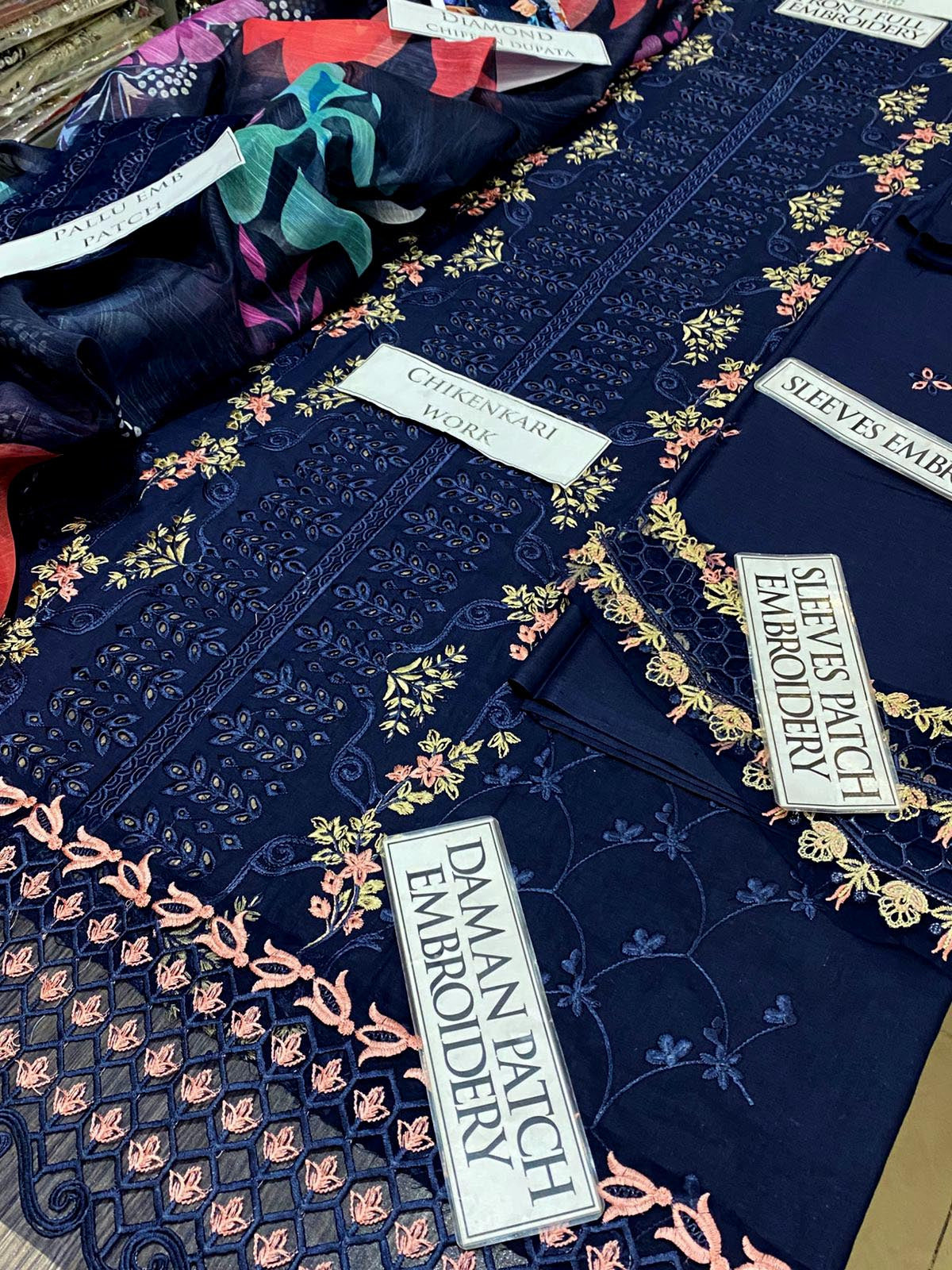 DFW-1337 Rang Rasiya Embroidery 3PC Lawn Suit