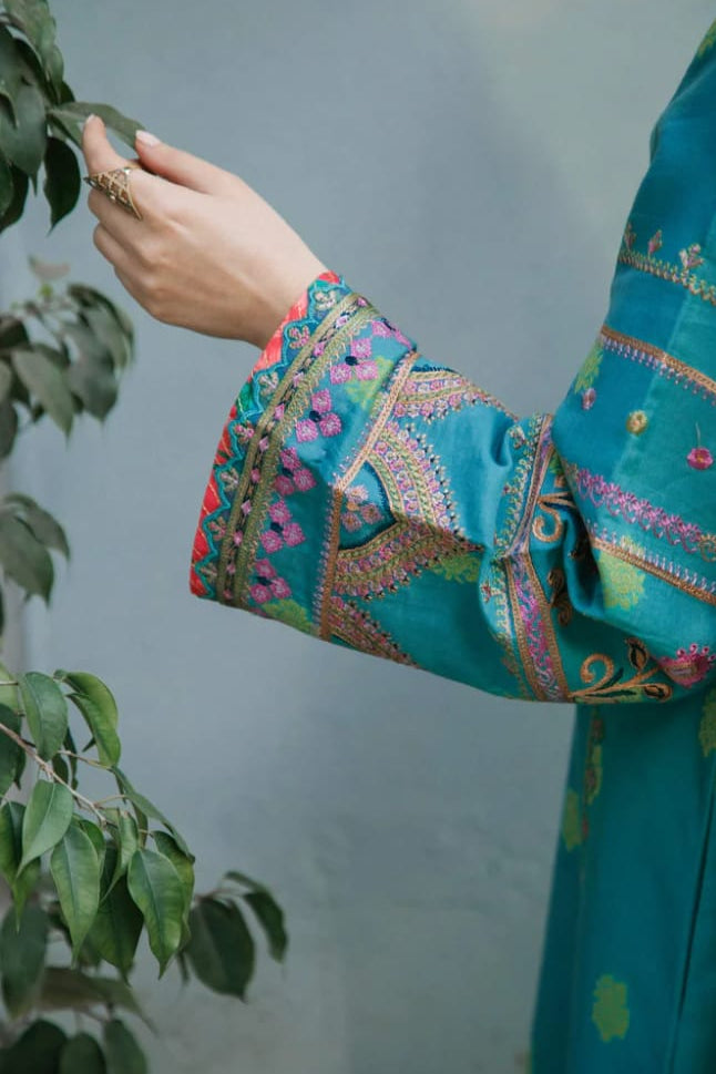 DFW-1217 Zara Shah Jahan Embroidery 3PC Dhanak Suit