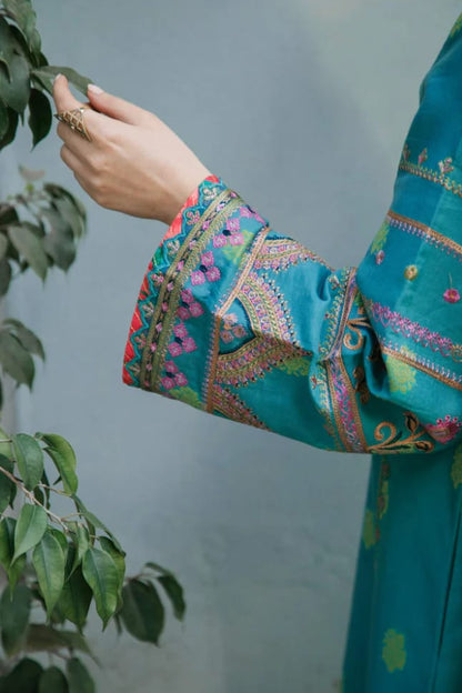 DFW-1217 Zara Shah Jahan Embroidery 3PC Dhanak Suit