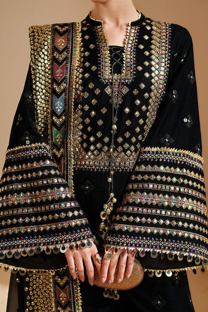 DFW-1228 Jazmin Embroidery 3PC Dhanak Suit