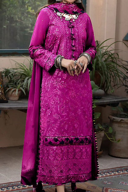 DFW-1135 Asim Jofa Heavy  Embroidery 3PC Dhanak Suit