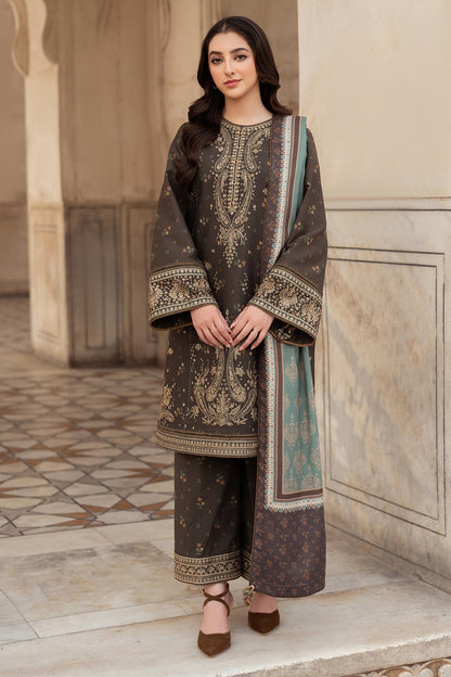 DFW-868 Jazmin Heavy Embroidery 3PC Dhanak Suit