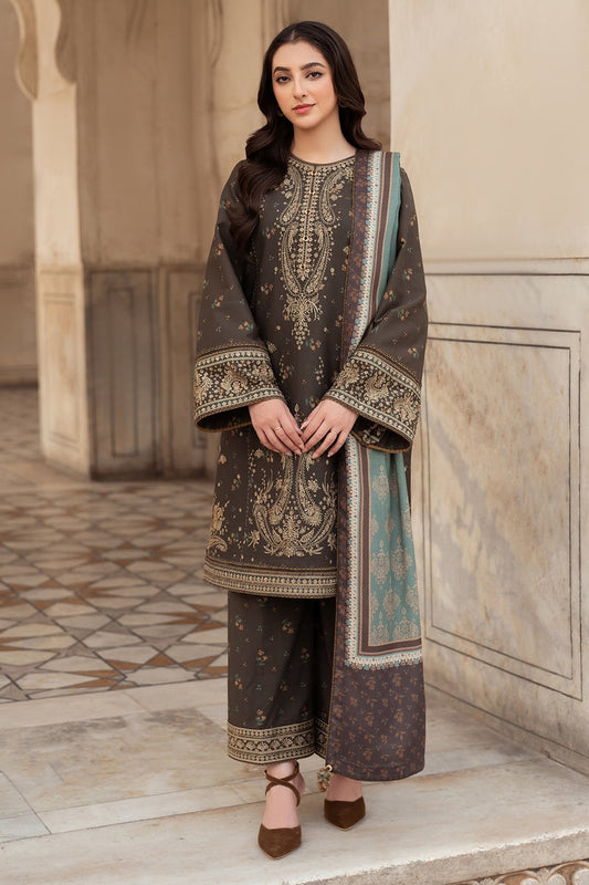 DFW-868 Jazmin Heavy Embroidery 3PC Dhanak Suit