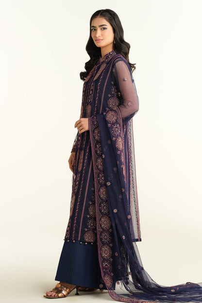 DFW-913 Kayseria Heavy Embroidery 3PC Dhanak Suit