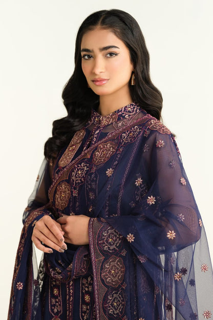 DFW-913 Kayseria Heavy Embroidery 3PC Dhanak Suit