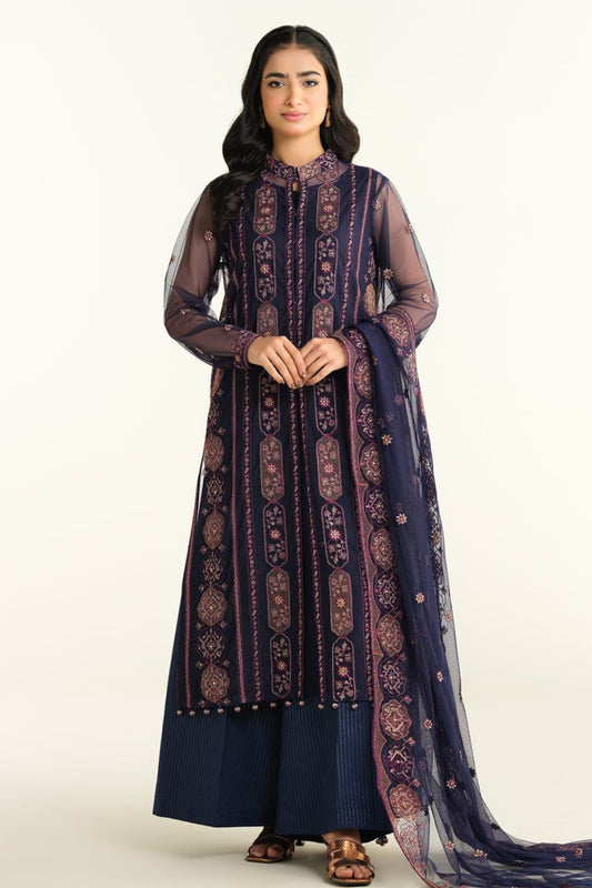 DFW-913 Kayseria Heavy Embroidery 3PC Dhanak Suit