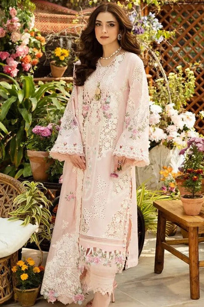 DFW-1287 Elaf Heavy Embroidery 3PC Lawn Suit