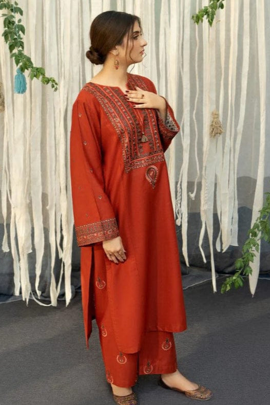 DFW-992 A Sling Heavy Embroidery 3PC Dhanak Suit