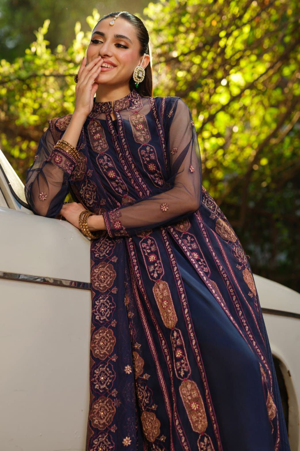 DFW-913 Kayseria Heavy Embroidery 3PC Dhanak Suit