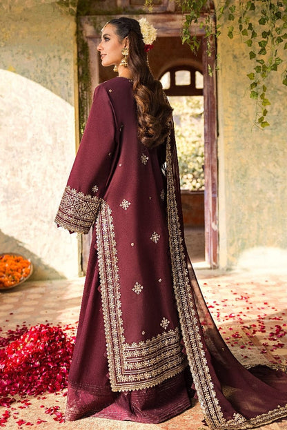 DFW-1067 Asim Jofa Heavy Embroidery 3PC Dhanak Suit