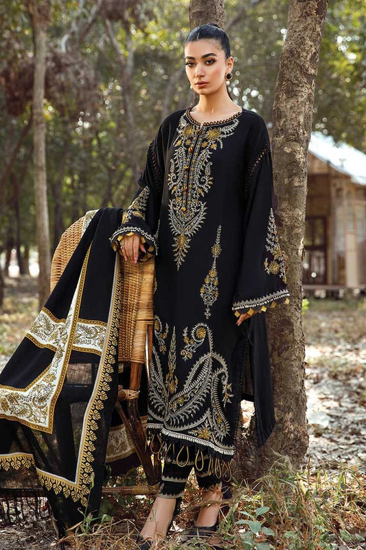 DFW-1302 Maria B Embroidery 3PC Lawn Suit