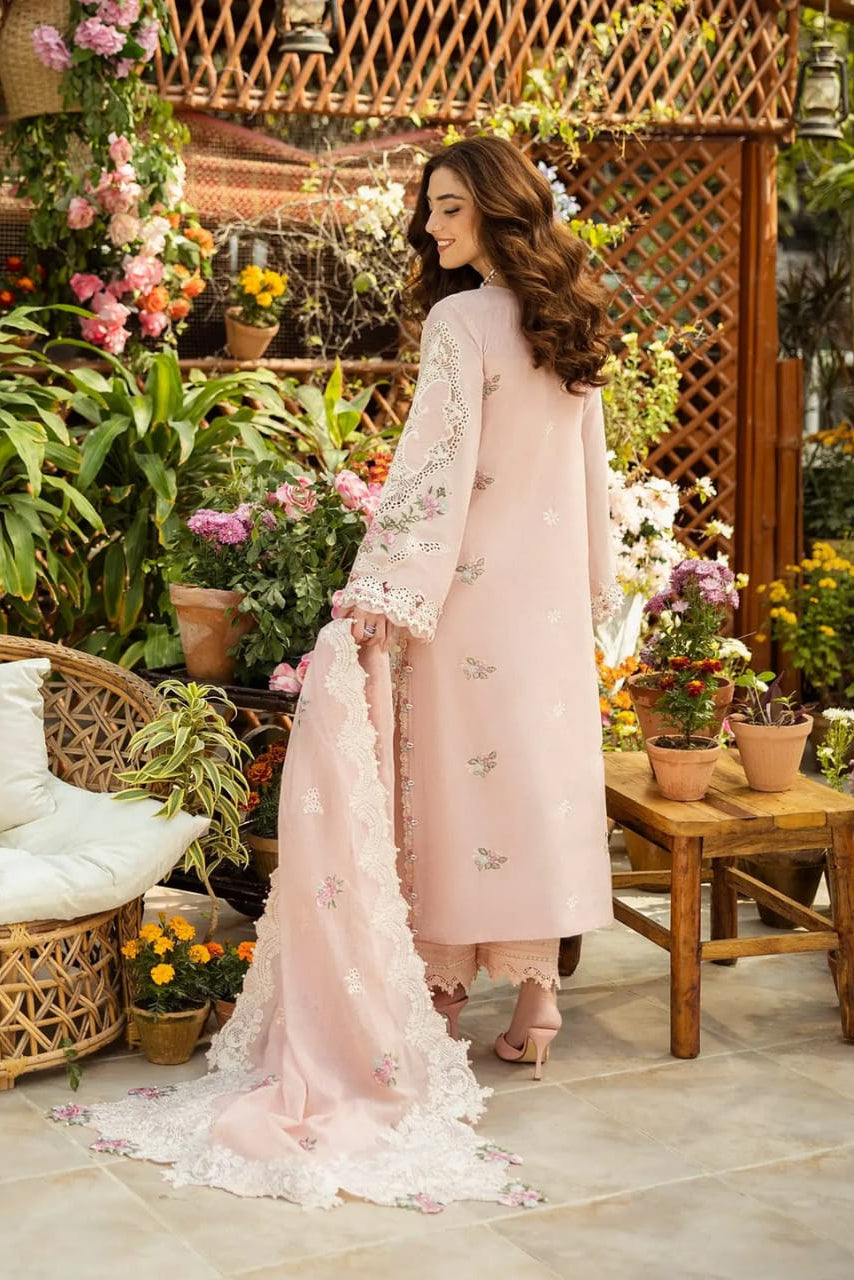 DFW-1287 Elaf Heavy Embroidery 3PC Lawn Suit