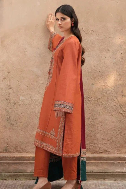 DFW-925 Jazmin Heavy Embroidery 3PC Dhanak Suit