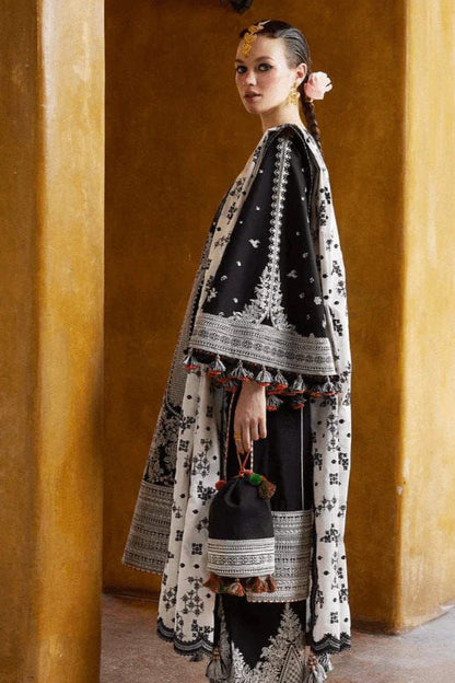 DFW-919 Zara Shah Jahan Heavy Embroidery 3PC Dhanak Suit