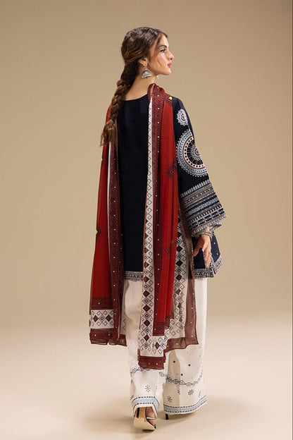 DFW-1083 Jazmin Heavy Embroidery 3PC Dhanak Suit