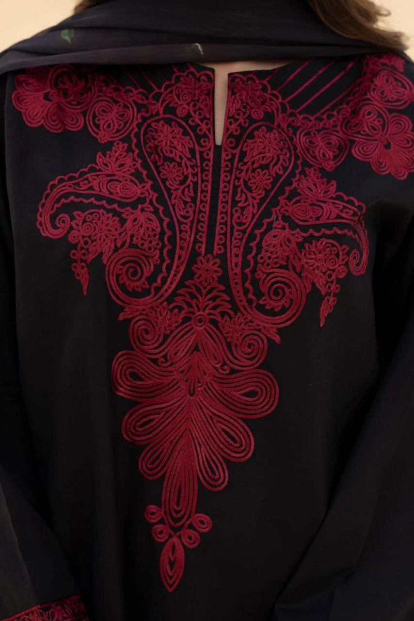 DFW-1161 Sapphire Embroidery 2PC Dhanak Suit