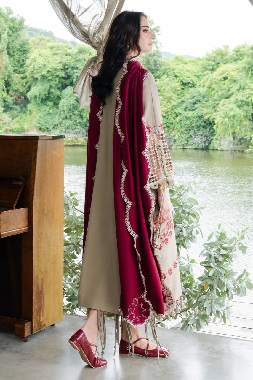 DFW-1209 Faiza Faisal Embroidery 3PC Dhanak Suit