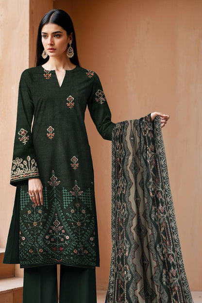 DFW-1152 Bareeze Heavy Embroidery 3PC Dhanak Suit