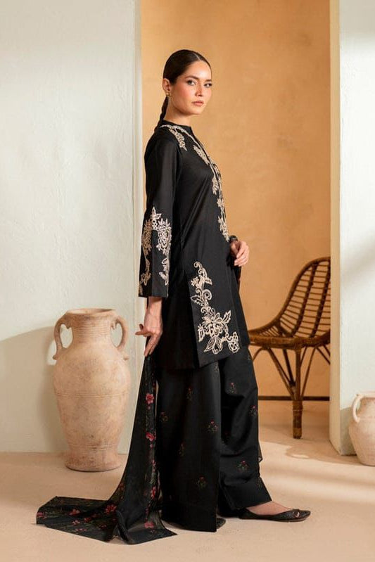 DFW-894 Iznik Heavy Embroidery 3PC Dhanak Suit