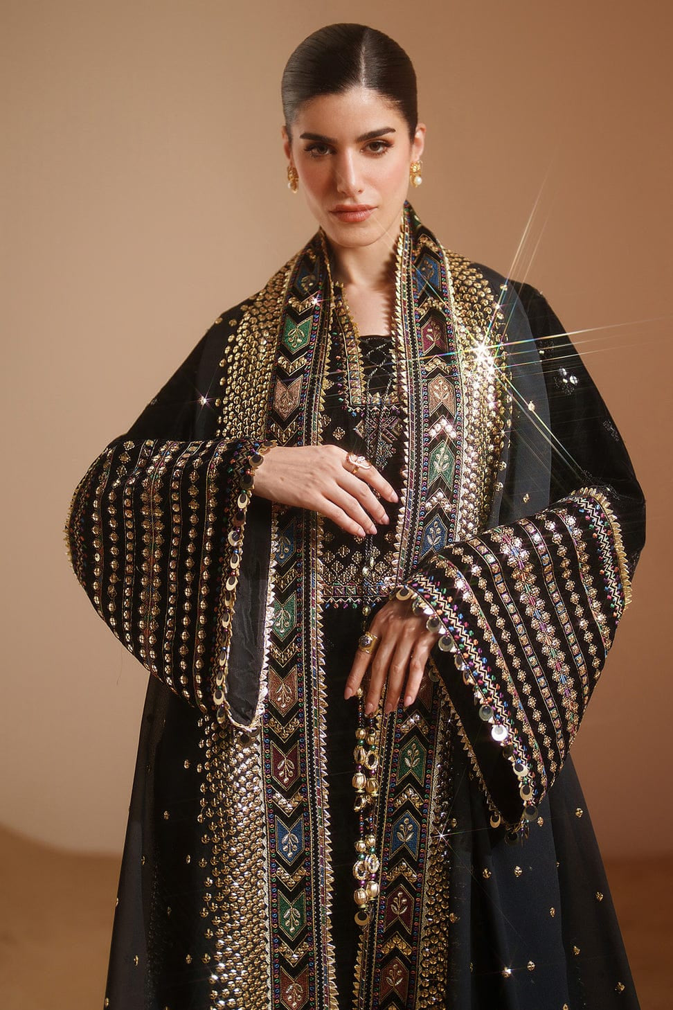 DFW-1228 Jazmin Embroidery 3PC Dhanak Suit