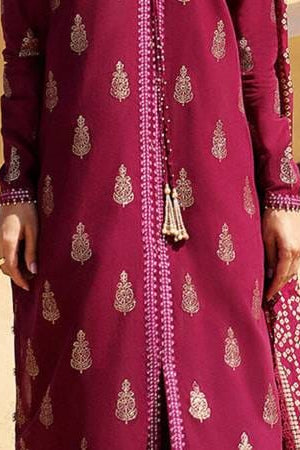 DFW-994 Cross Stitch Heavy Embroidery 3PC Dhanak Suit