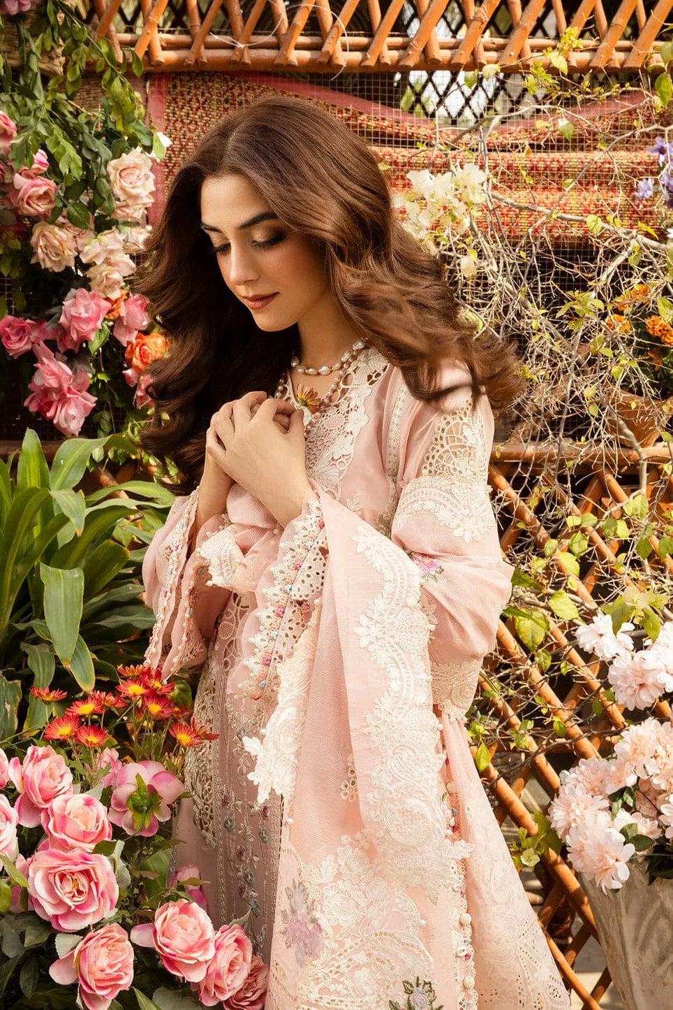 DFW-1287 Elaf Heavy Embroidery 3PC Lawn Suit