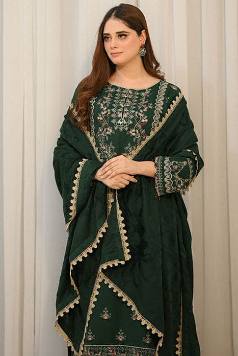 DFW-1260 Libas Embroidery 3PC Dhanak Suit