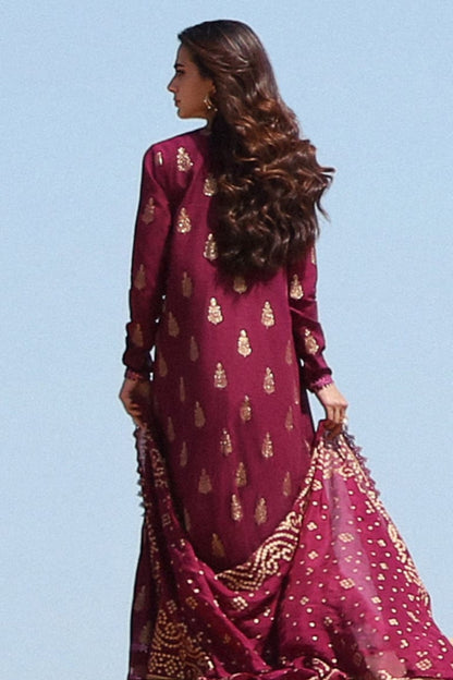 DFW-994 Cross Stitch Heavy Embroidery 3PC Dhanak Suit