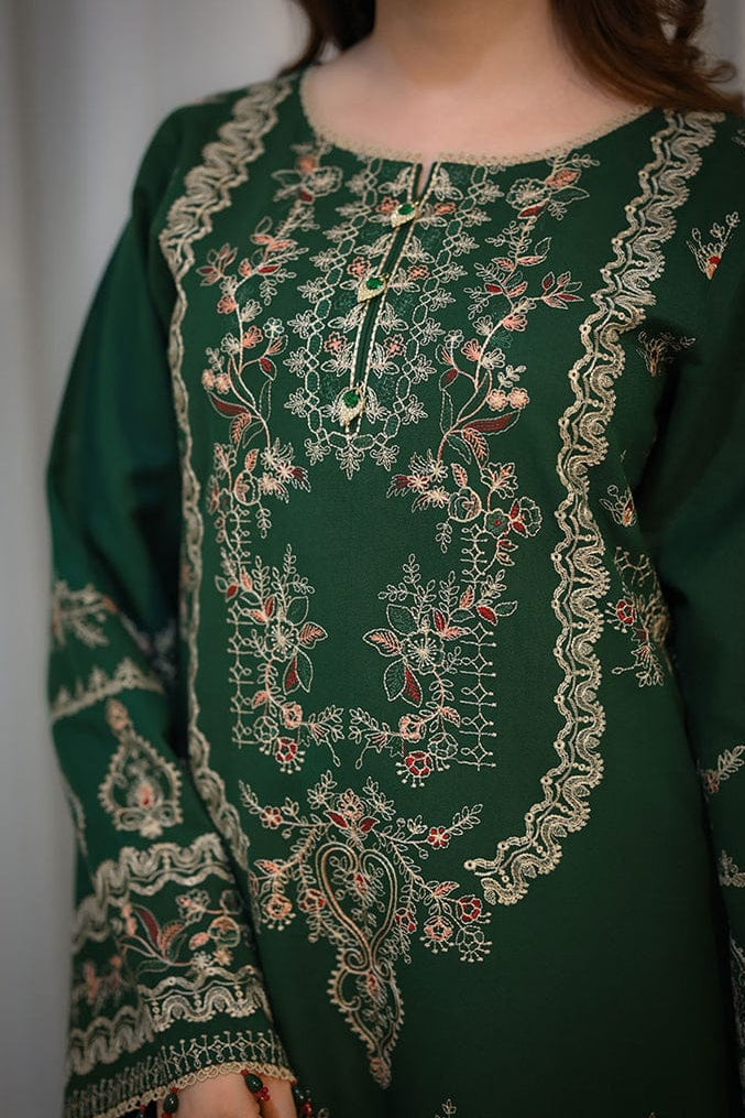 DFW-1260 Libas Embroidery 3PC Dhanak Suit