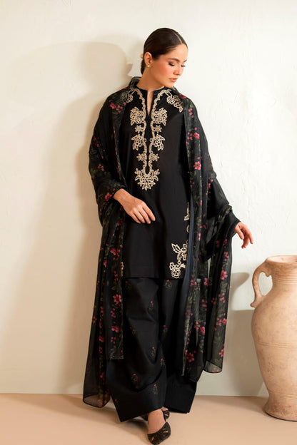 DFW-894 Iznik Heavy Embroidery 3PC Dhanak Suit