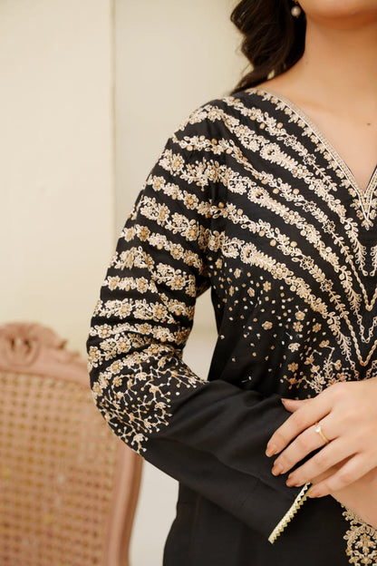 DFW-1192 Jazmin Embroidery 3PC Dhanak Suit