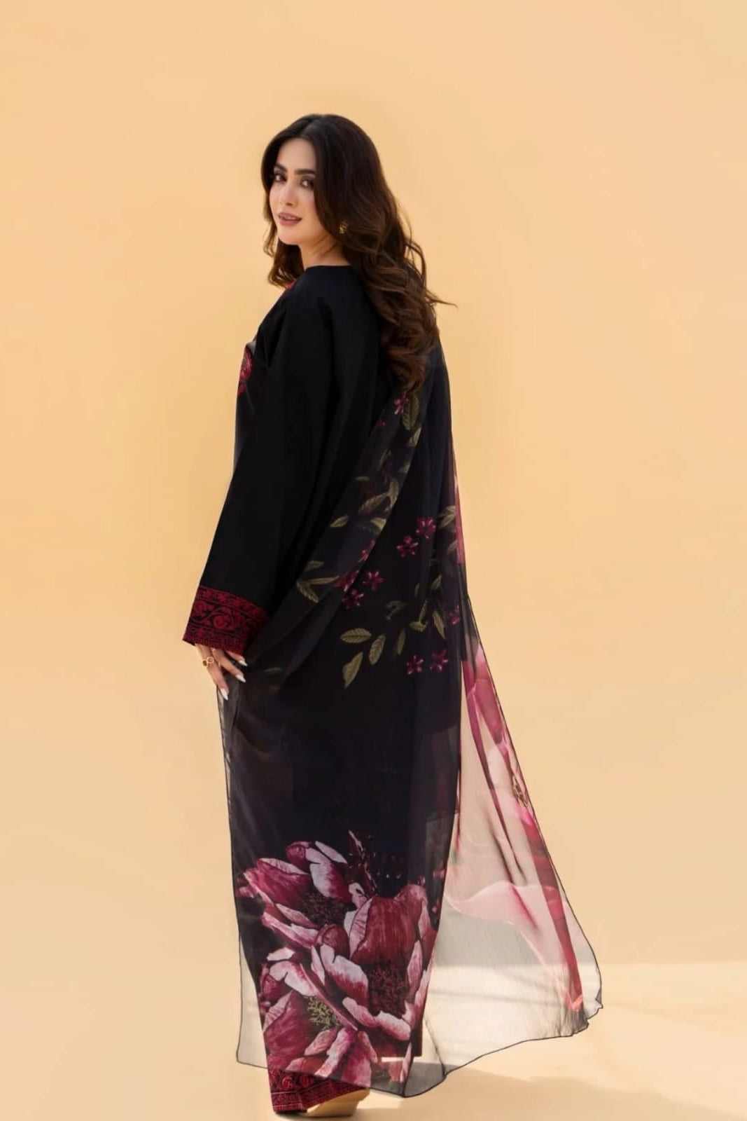 DFW-1161 Sapphire Embroidery 2PC Dhanak Suit