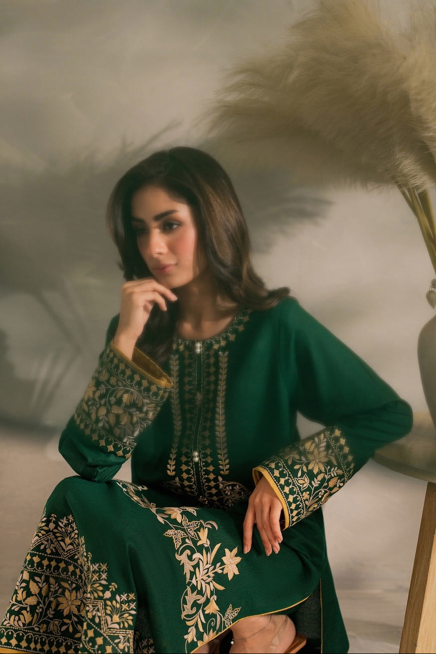 DFW-1203 Mirana Embroidery 3PC Dhanak Suit