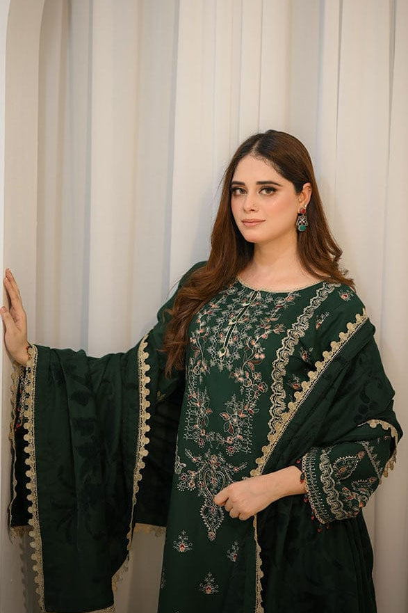 DFW-1260 Libas Embroidery 3PC Dhanak Suit