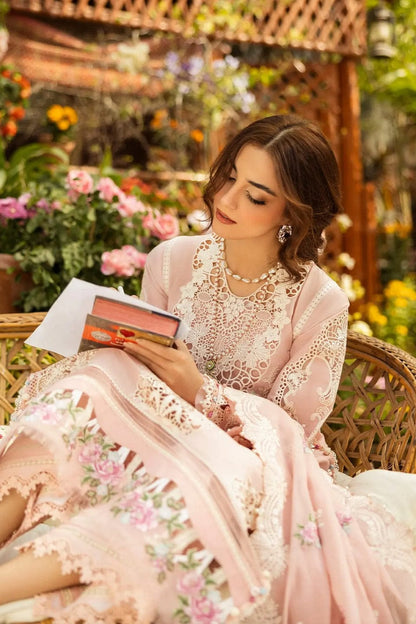 DFW-1287 Elaf Heavy Embroidery 3PC Lawn Suit