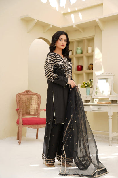 DFW-1192 Jazmin Embroidery 3PC Dhanak Suit