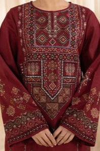 DFW-995 Sapphire Heavy Embroidery 3PC Dhanak Suit