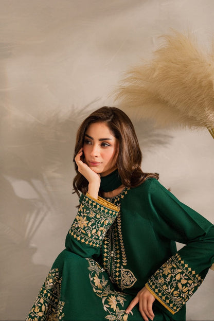 DFW-1203 Mirana Embroidery 3PC Dhanak Suit