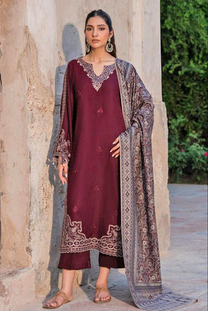 DFW-1118 Izel Embroidery 3PC Dhanak Suit
