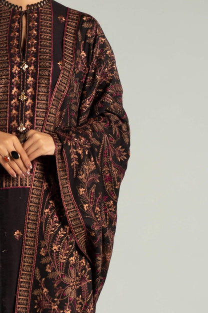 DFW-996 Bareeze Heavy Embroidery 3PC Dhanak Suit