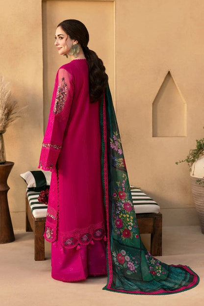 DFW-1137 Saira Rizwan  Heavy  Embroidery 3PC Dhanak Suit